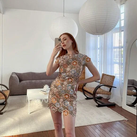 Elliatt Geode Dress Perfect for Holiday Party - Picture 6 of 7